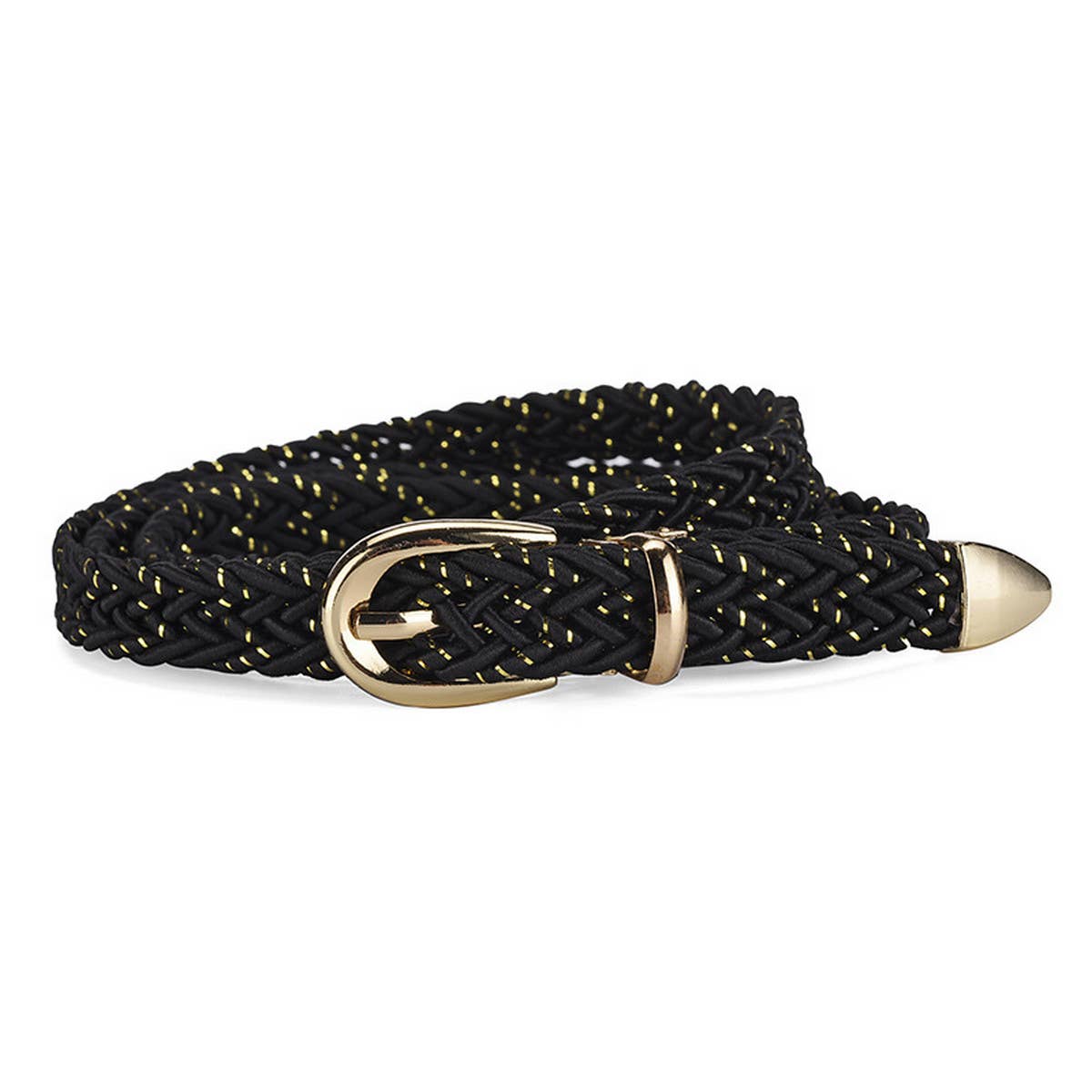 WOMEN BRAIDED PIN BUCKLE DETACHABLE BELT_CWABE0361