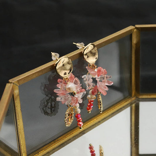 NEW NATURAL FRESHWATER CUTE PEARL EARRINGS