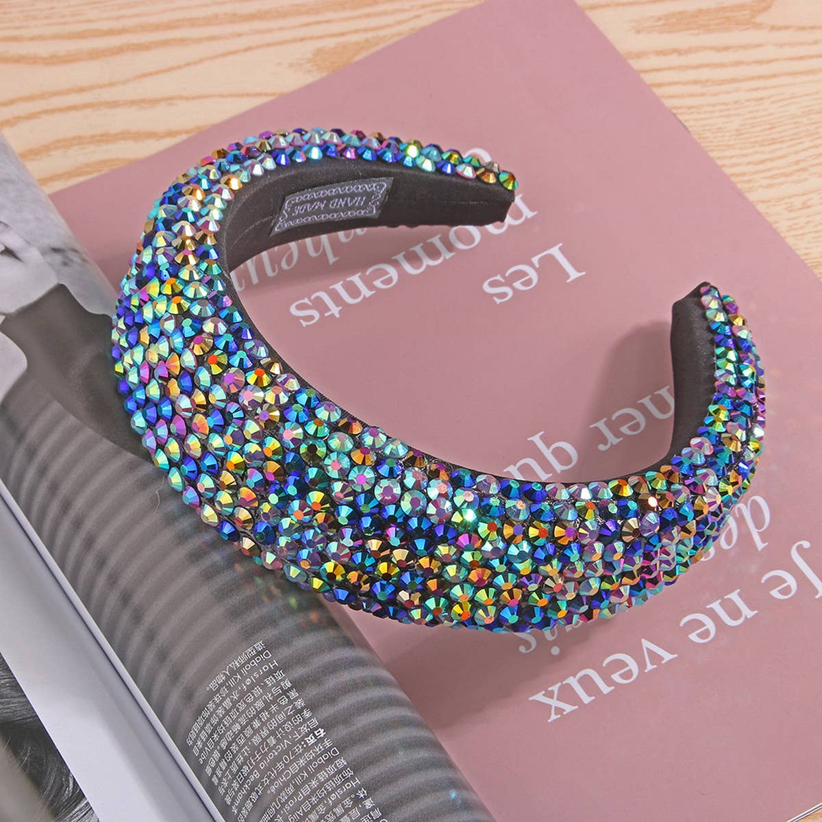 FULL RHINESTONE WIDE-BRIMMED FASHION HEADBAND_CWAHA0498