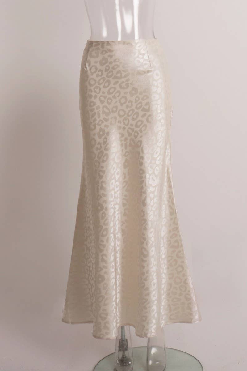 CWBLS0456_JACQUARD LEOPARD PRINT BODYCON SKIRT