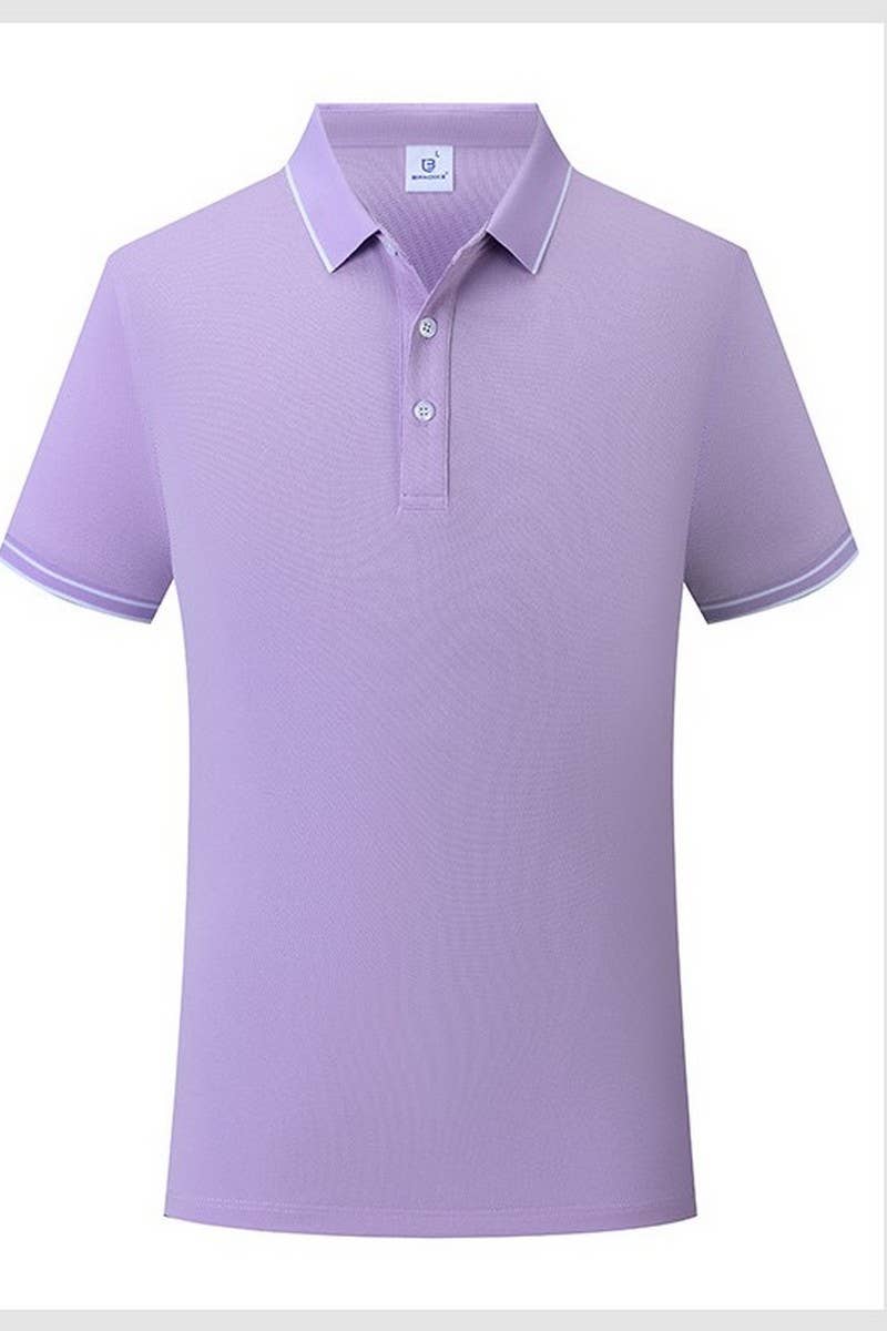 CWTBLS02449_EFFORTLESS STYLE SOLID POLO GOES WITH EVERYTHIN