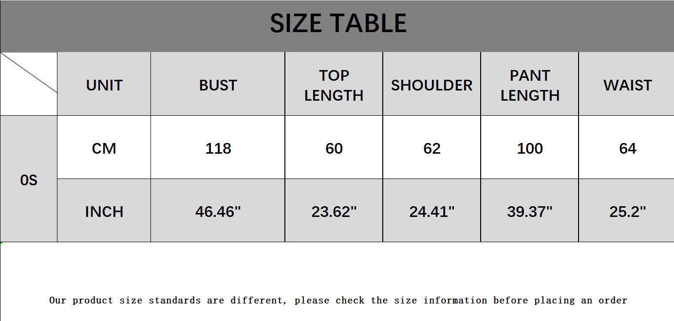 CWSTB00423_LOOSE HIGH WAIST WIDE LEG PANT TWO-PIECE SET