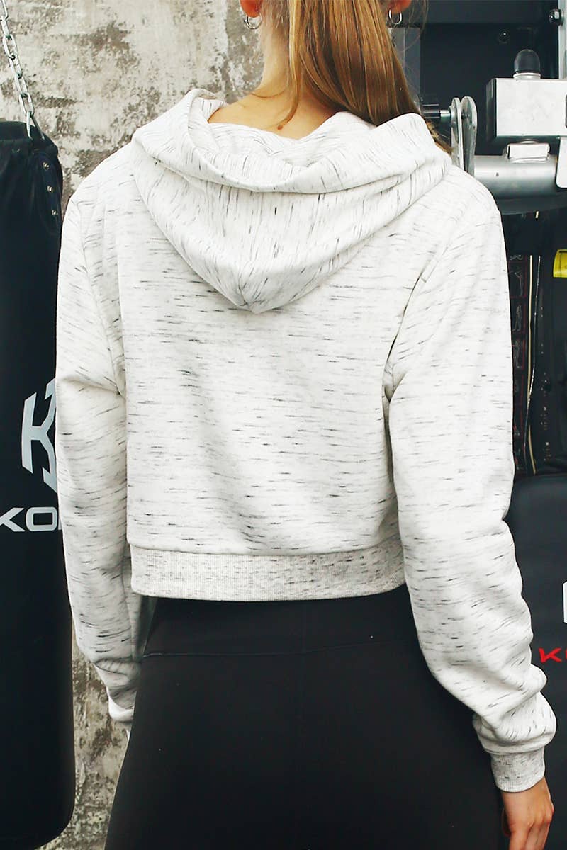 CWOHOL428_Lightweight Pullover Hoodie Cropped Sweatshirt