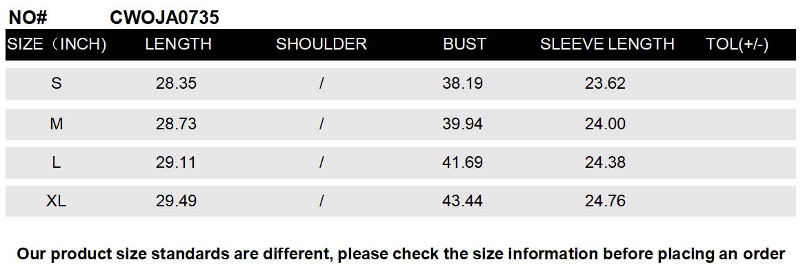 CWOJA0735_Open Front Long Sleeve Jacket