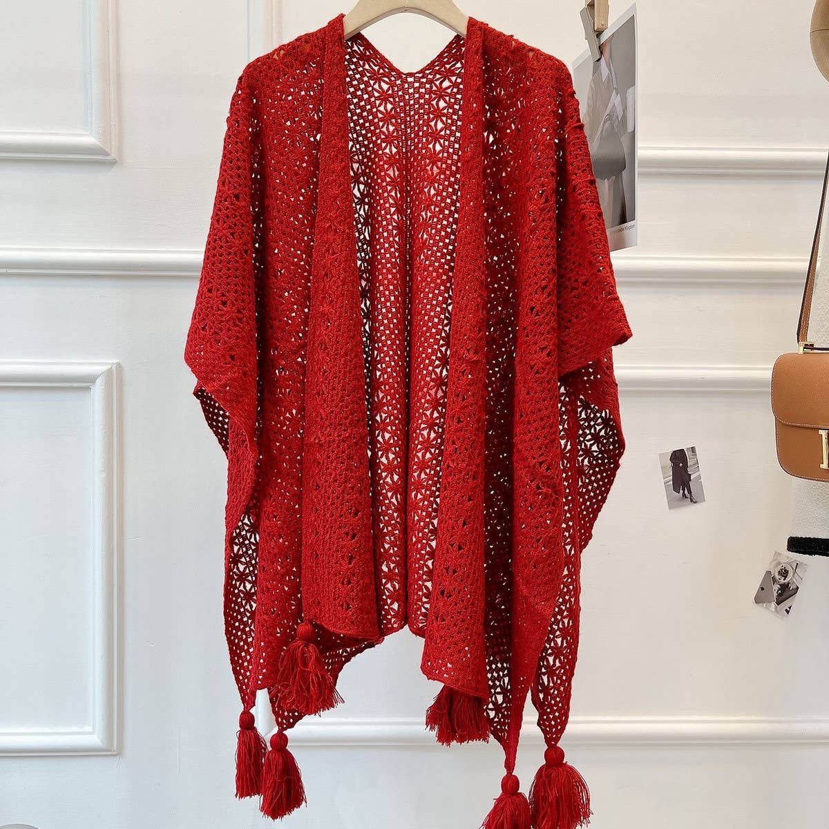 CWASC03125_AUTUMN SOLID COLOR SHAWL CAPE FOR WOMEN