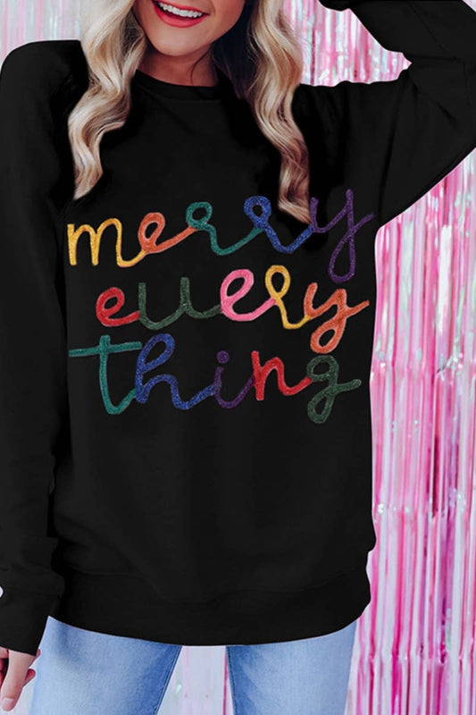 CWTBLL3051_MONOGRAM-PRINTED CREW NECK LONG SLEEVE TOP