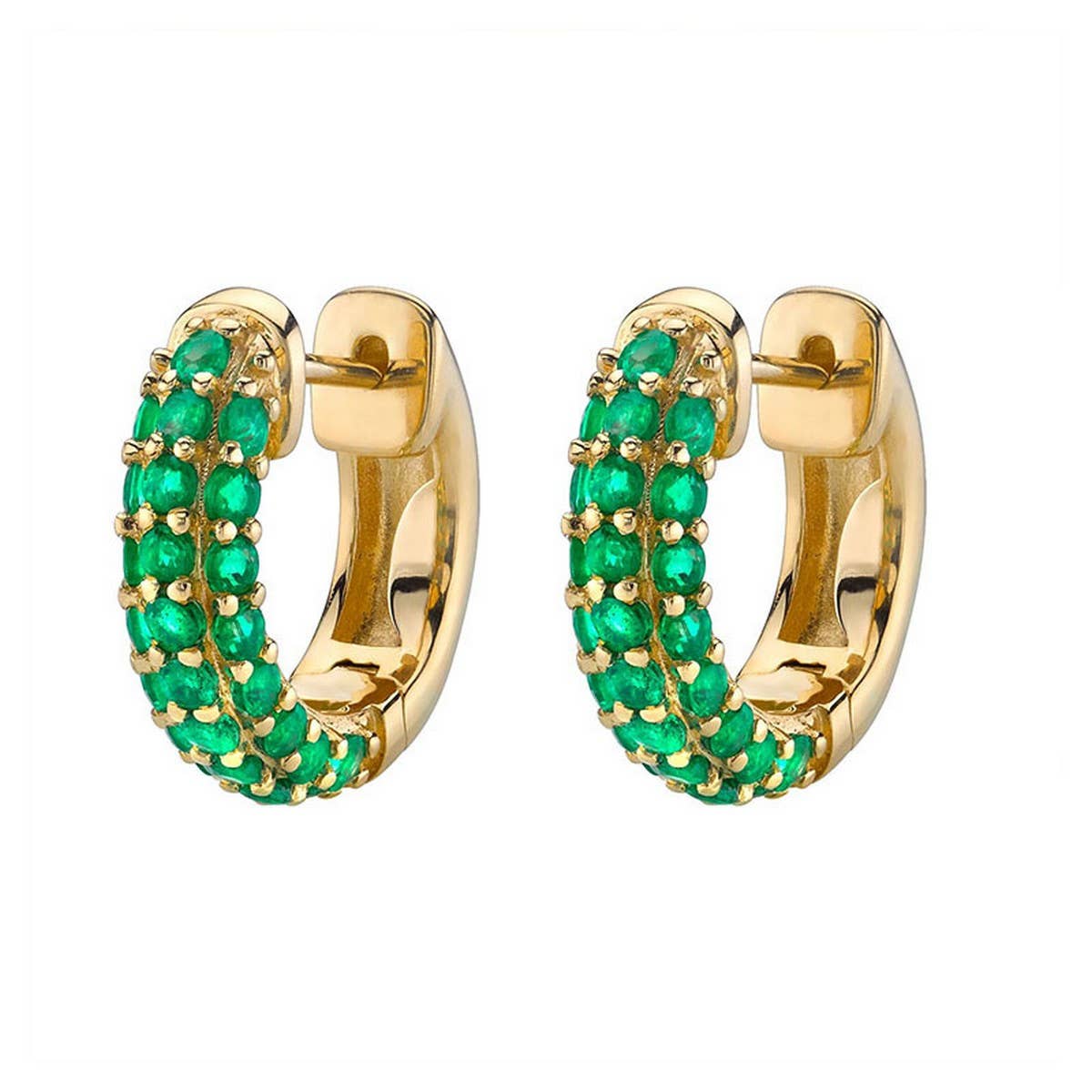 GEOMETRIC CIRCLE PERSONALITY NICHE EARRINGS