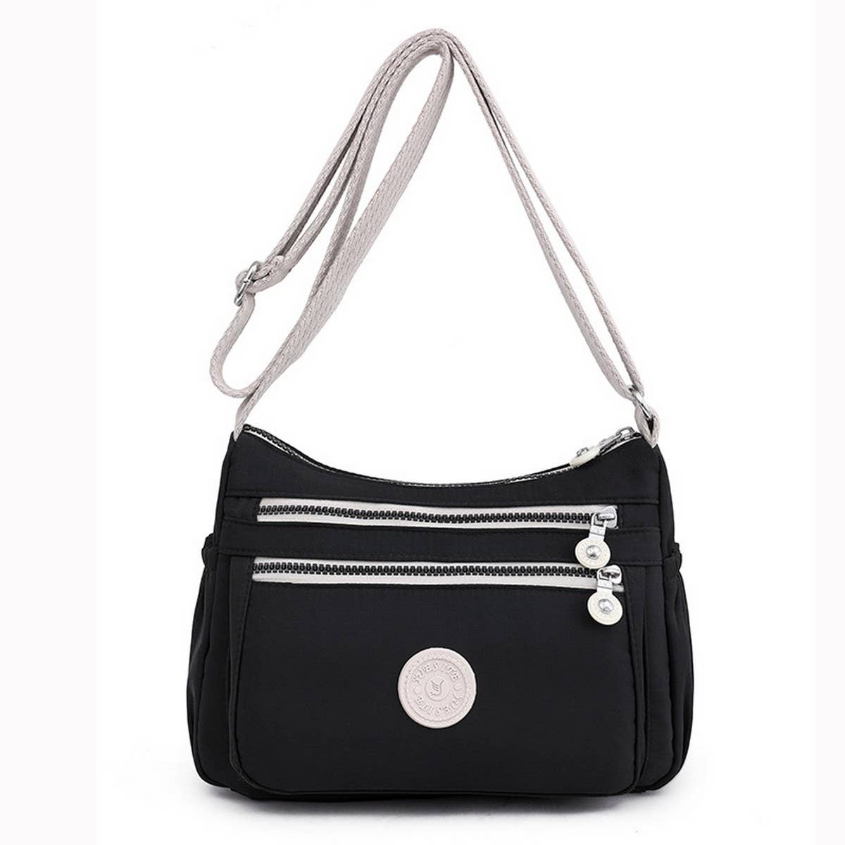SIMPLE LARGE CAPACITY SHOULDER MESSENGER BAG_CWAB3516