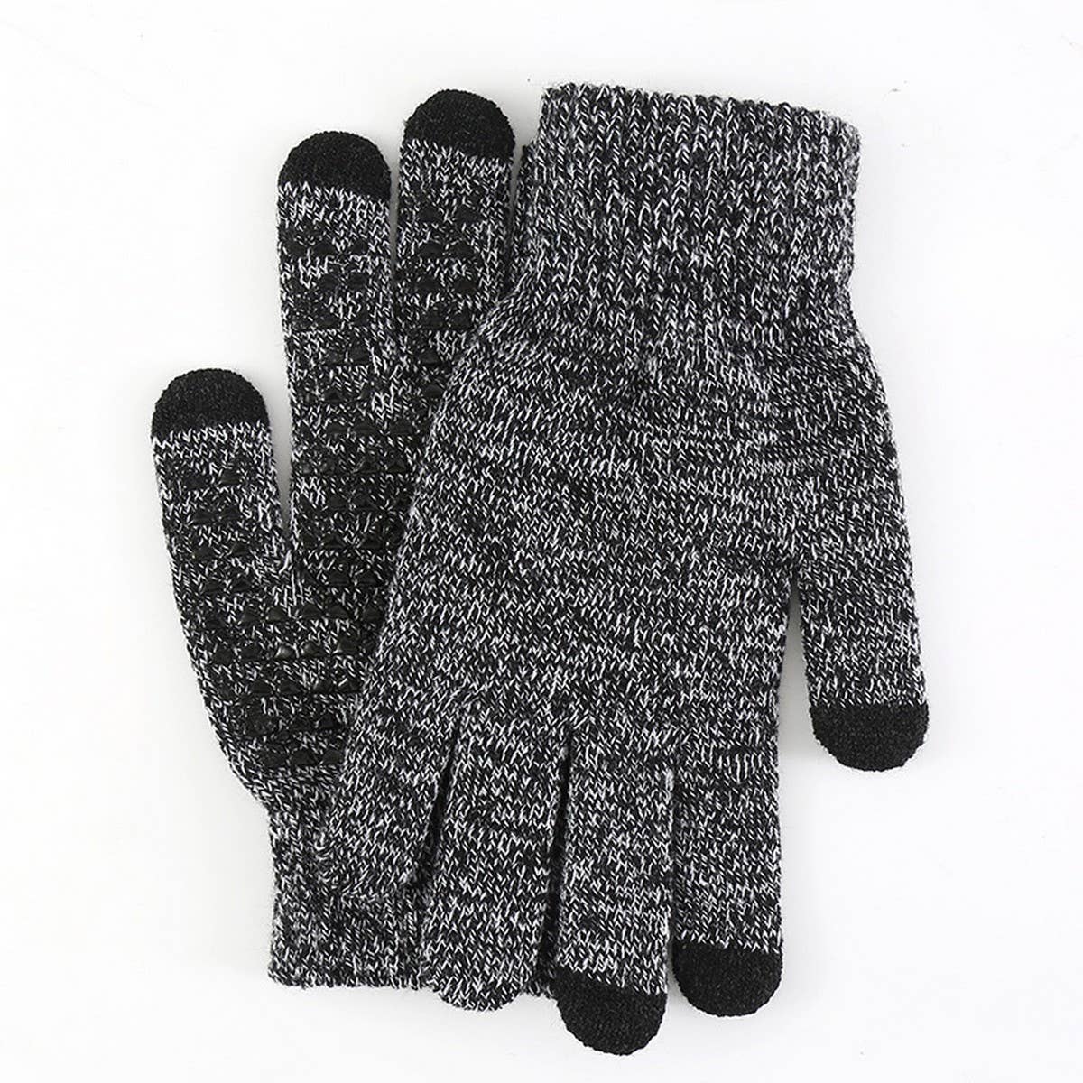CWAG00547_OVERSIZED WINTER KNIT TOUCHSCREEN GLOVES