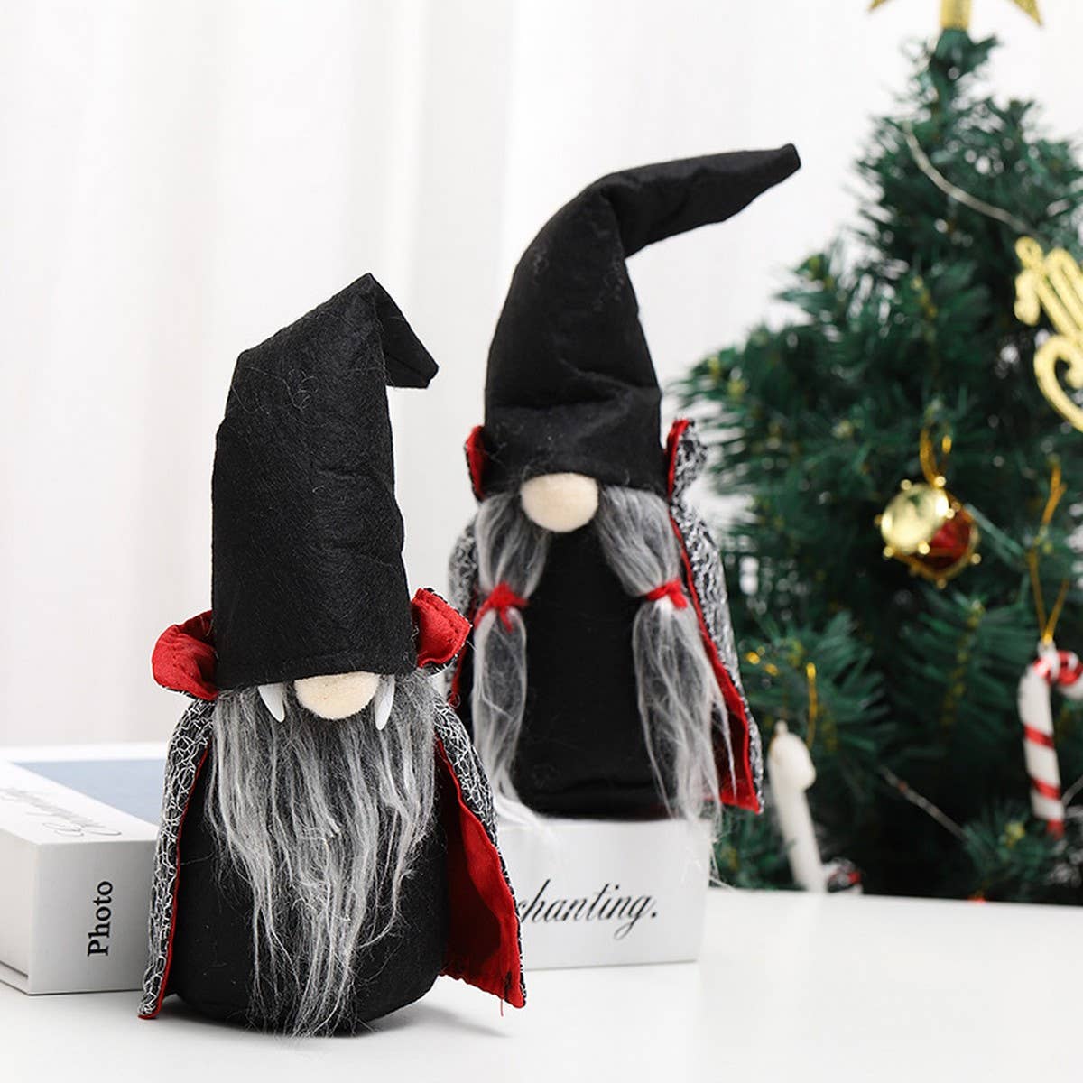 HALLOWEEN DWARF DECORATION FACELESS DOLL ORNAMENTS