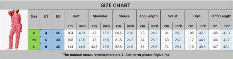 CWSPJ0433_HEART PRINT LONG SLEEVE PAJAMA SET WITH COLLAR