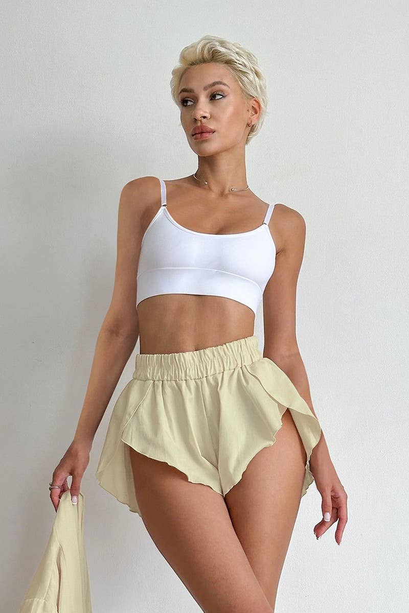 CWSPJ0297_LOOSE ROBE SHORTS PAJAMAS TWO PIECE SET