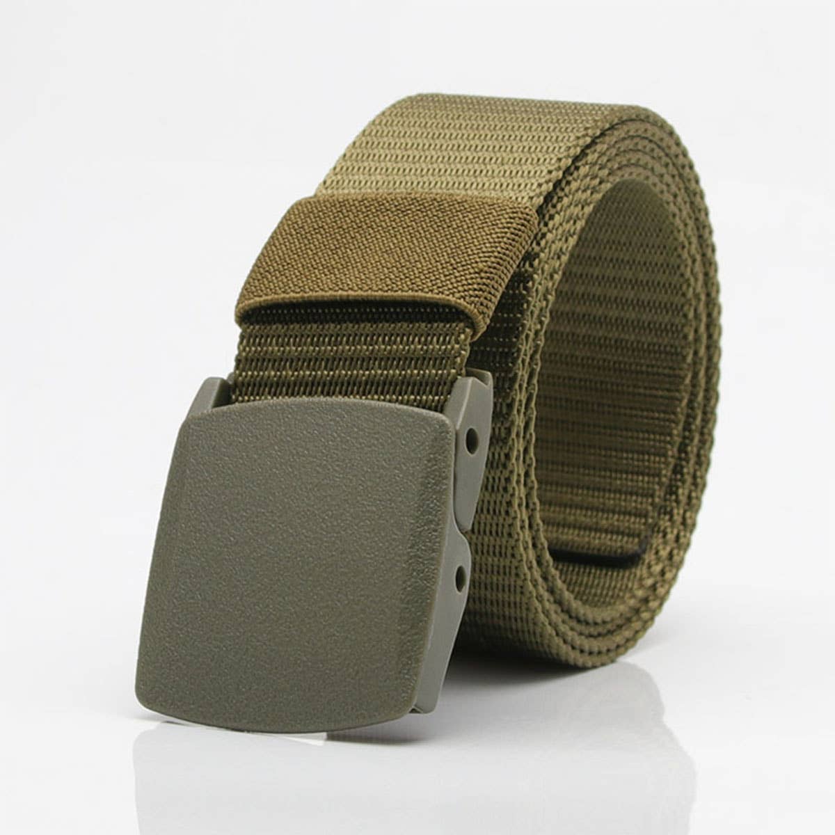 Nylon belt breathable plastic buckle canvas belt