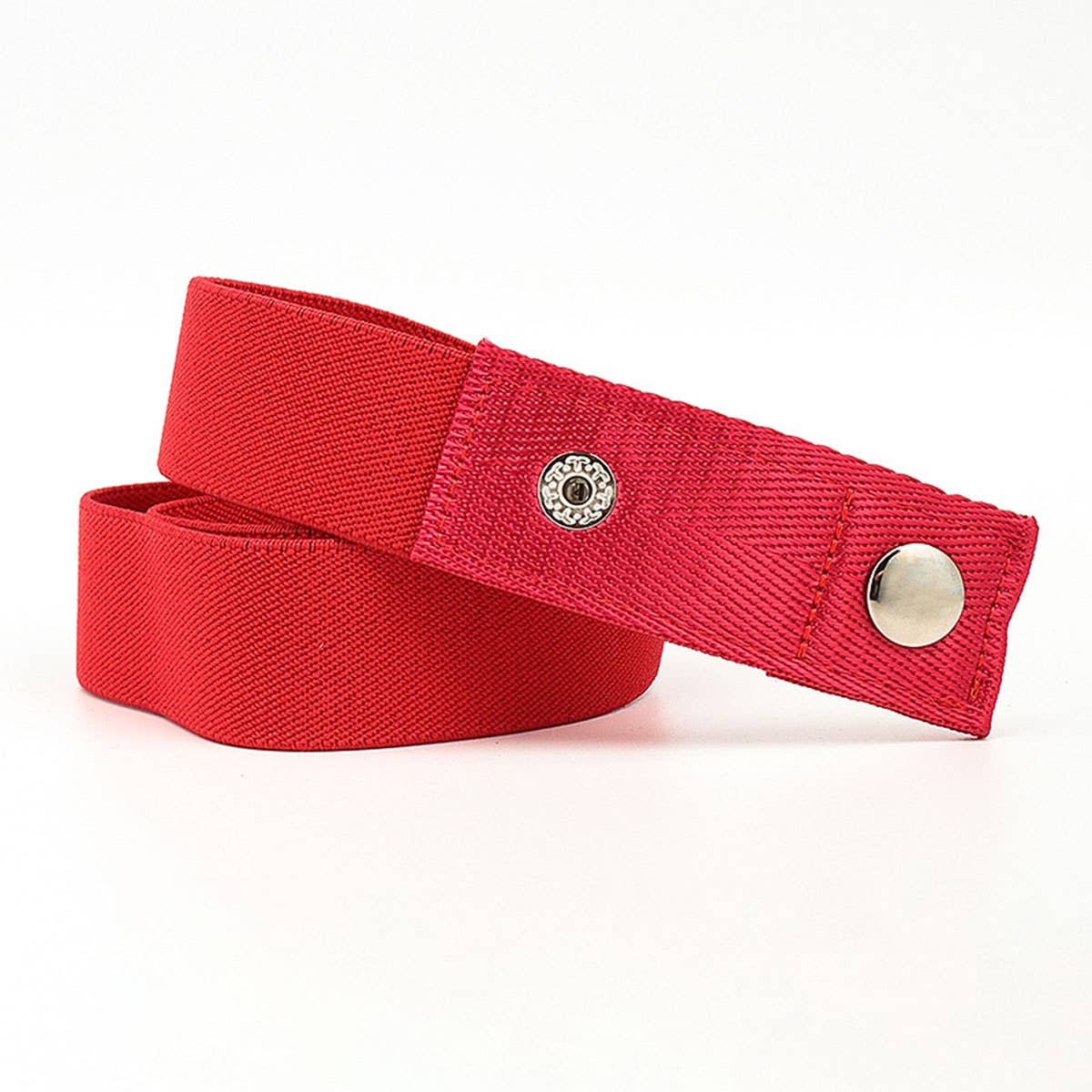 SEAMLESS WOVEN BUCKLELESS ELASTIC CANVAS BELT_CWABE0673