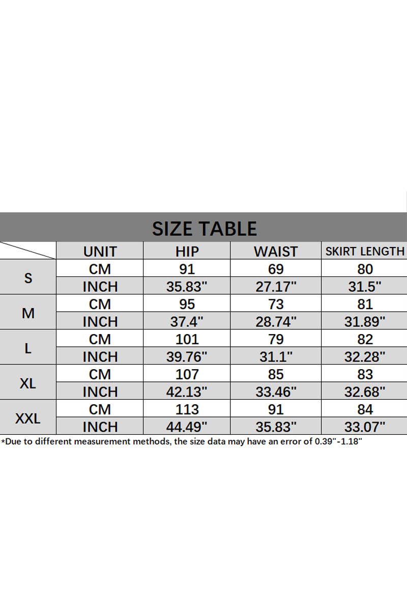 CWBMS0413_FASHIONABLE COMMUTING HIGH WAIST SLIT SKIRT