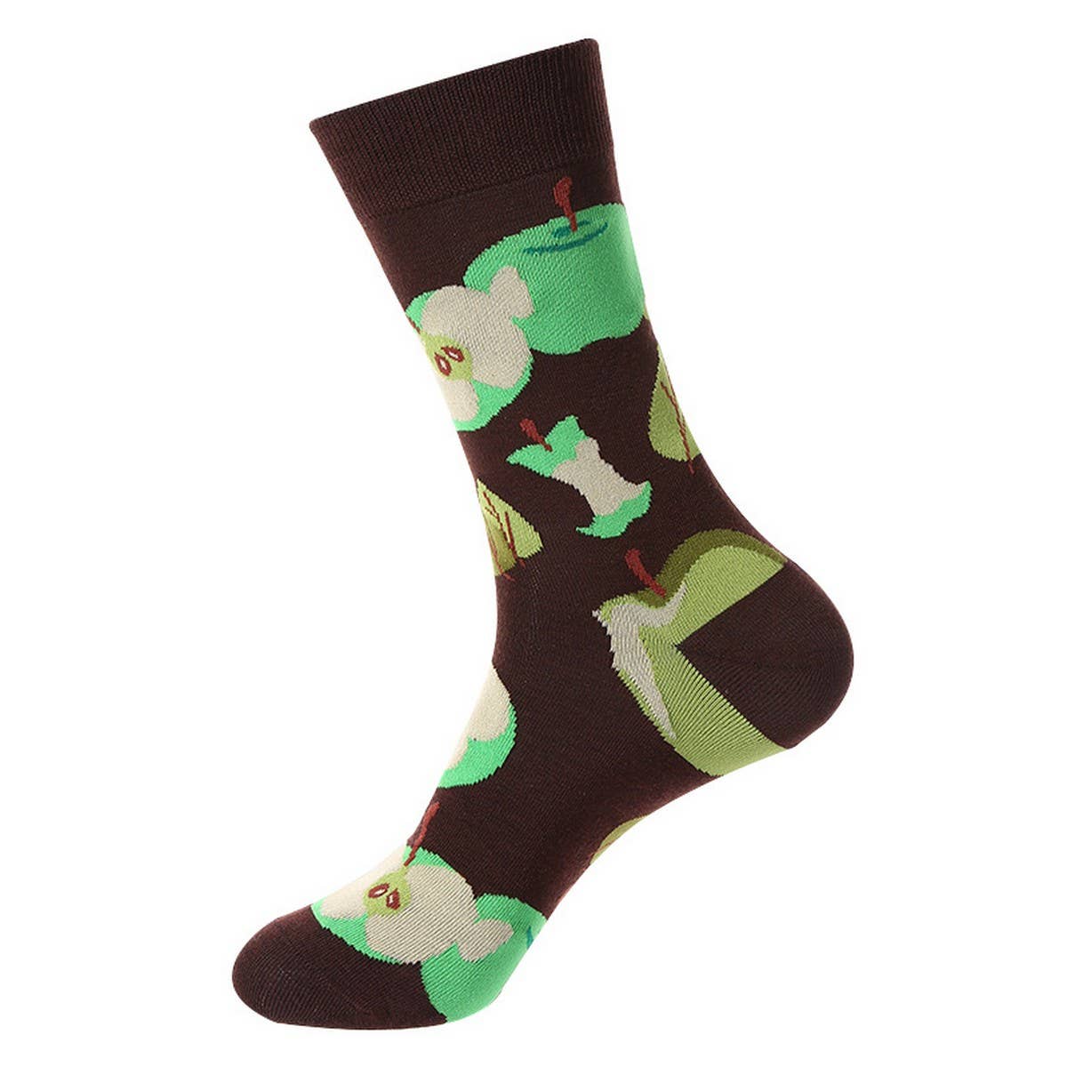 CASUAL FRUIT PRINTED MID-TUBE SOCKS_CWMS1019