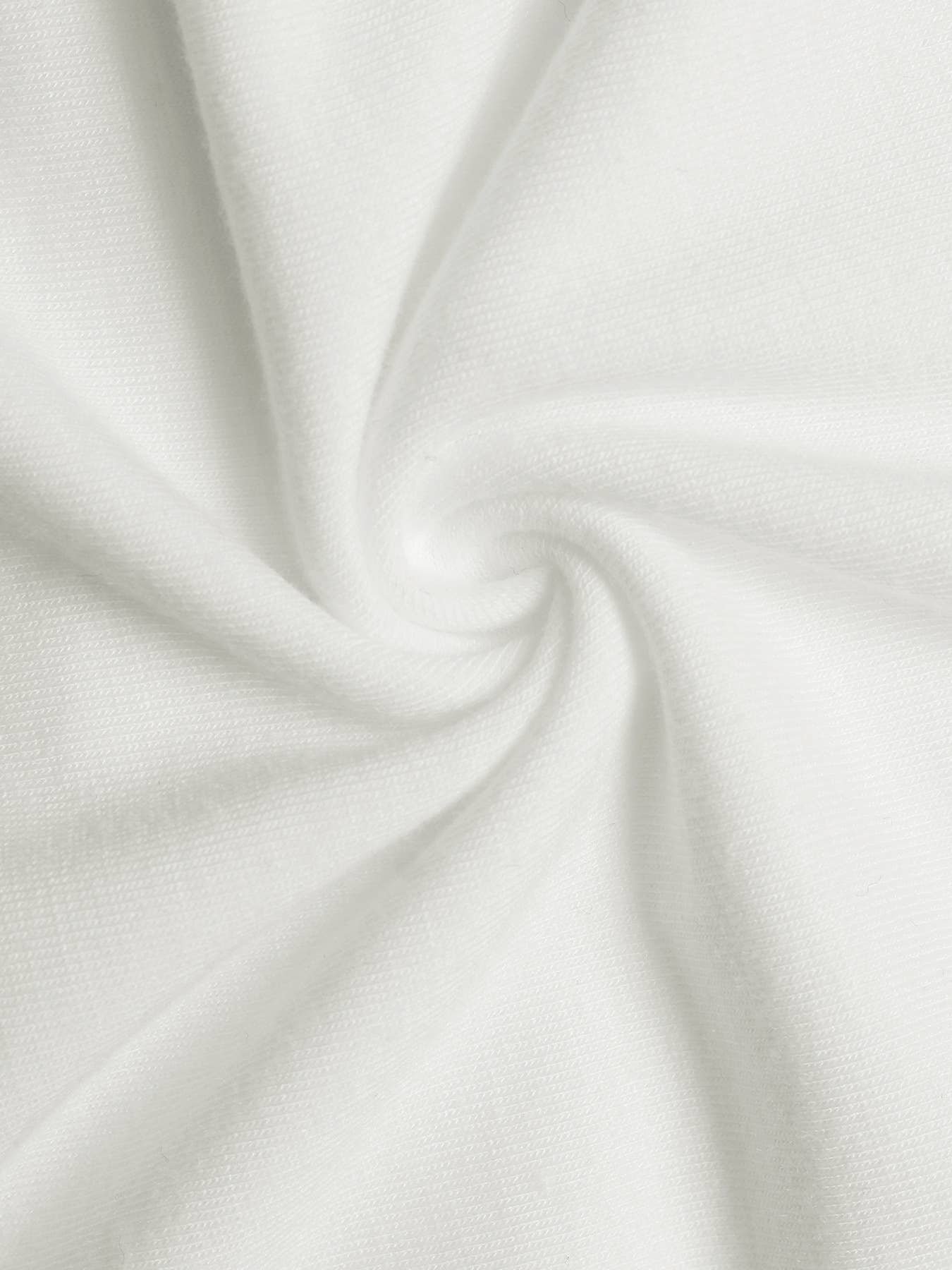 Casual round-neck beaded puffed sleeve T-shirt