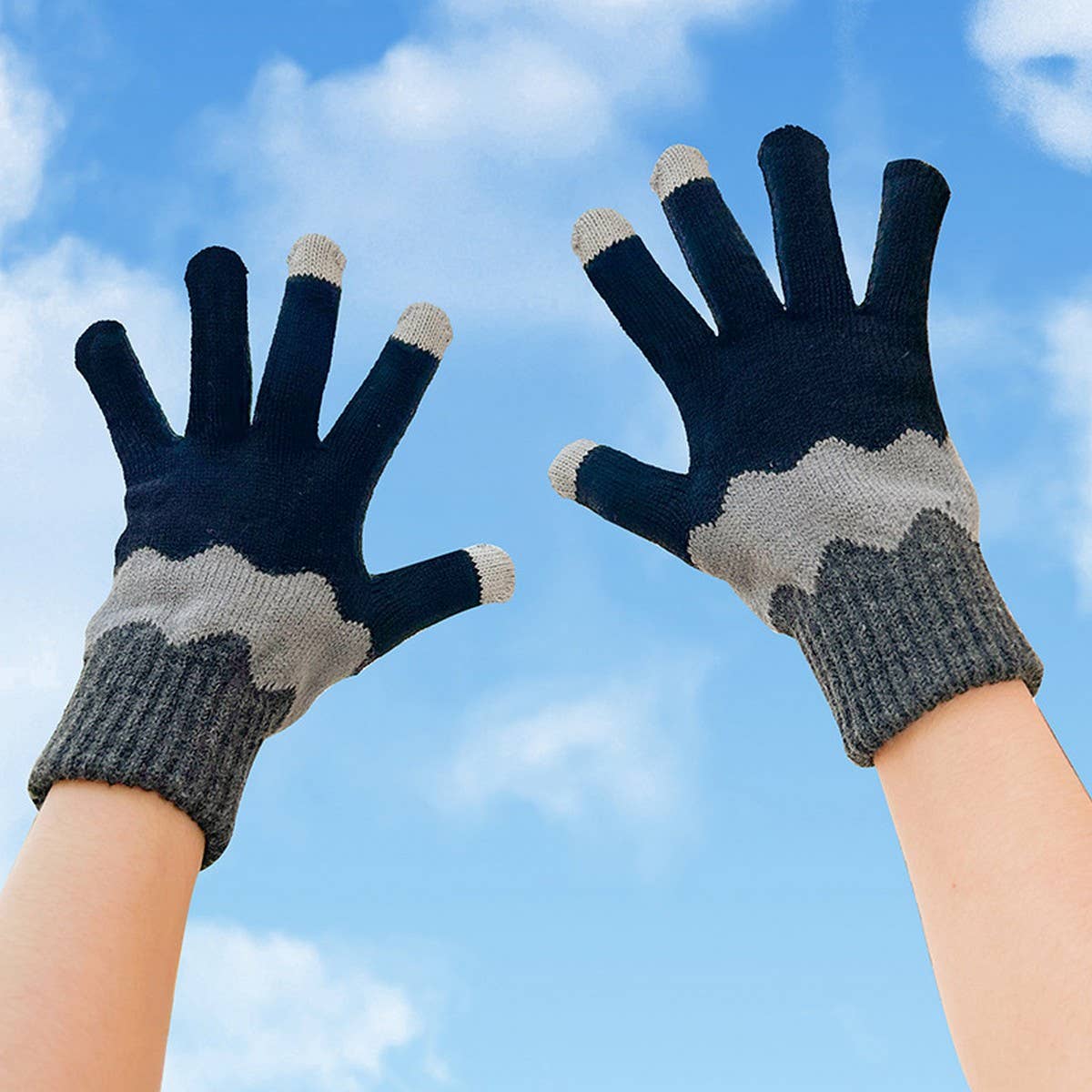 Cute Knit Gloves for Women ? Touchscreen Warm_CWAG0147