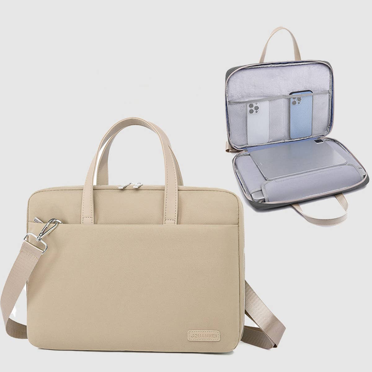 SHOULDER 16 INCH PORTABLE BRIEFCASE LAPTOP BAG_CWAB2170