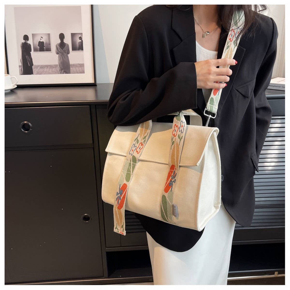 2024 NEW TREND FASHION CONTRAST COLOR HANDBAG_CWAB2443