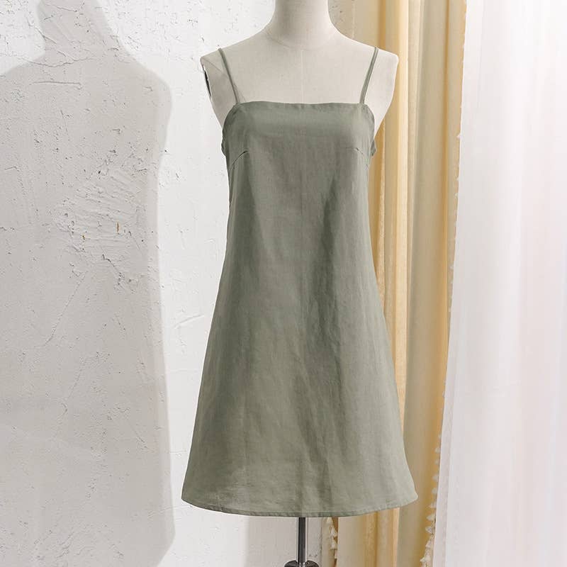 BREATHABLE AND COMFORTABLE VINTAGE DRESS_CWDSD4055