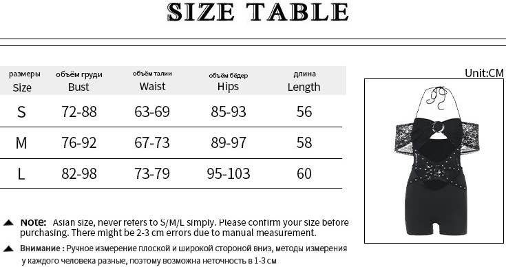 CWSBS0207_HALTER NECK LACE OFF-SHOULDER JUMPSUIT