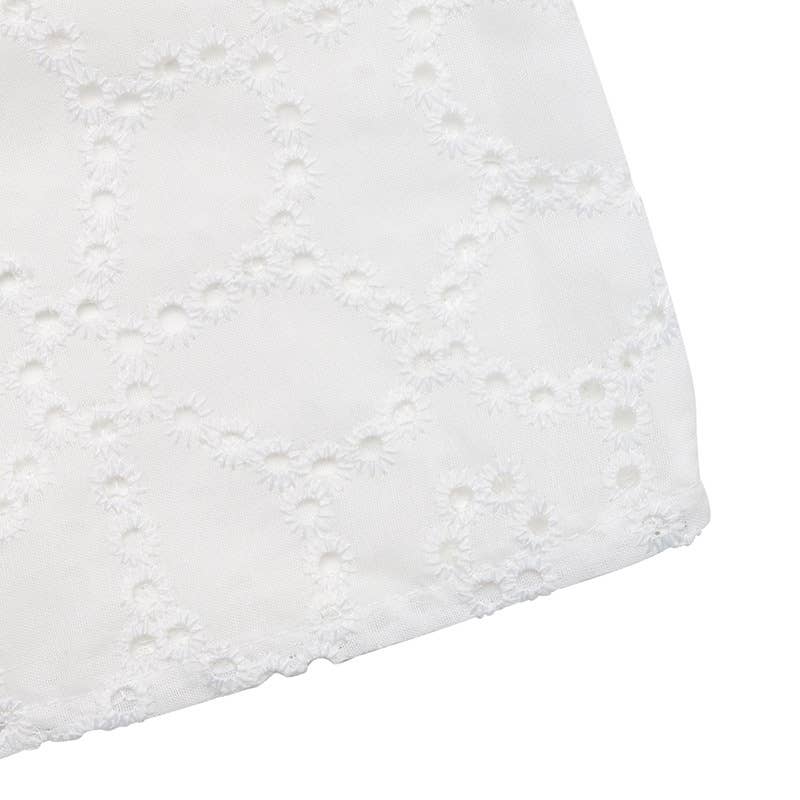 Chest kink hollow-out off-the-shoulder T-shirt