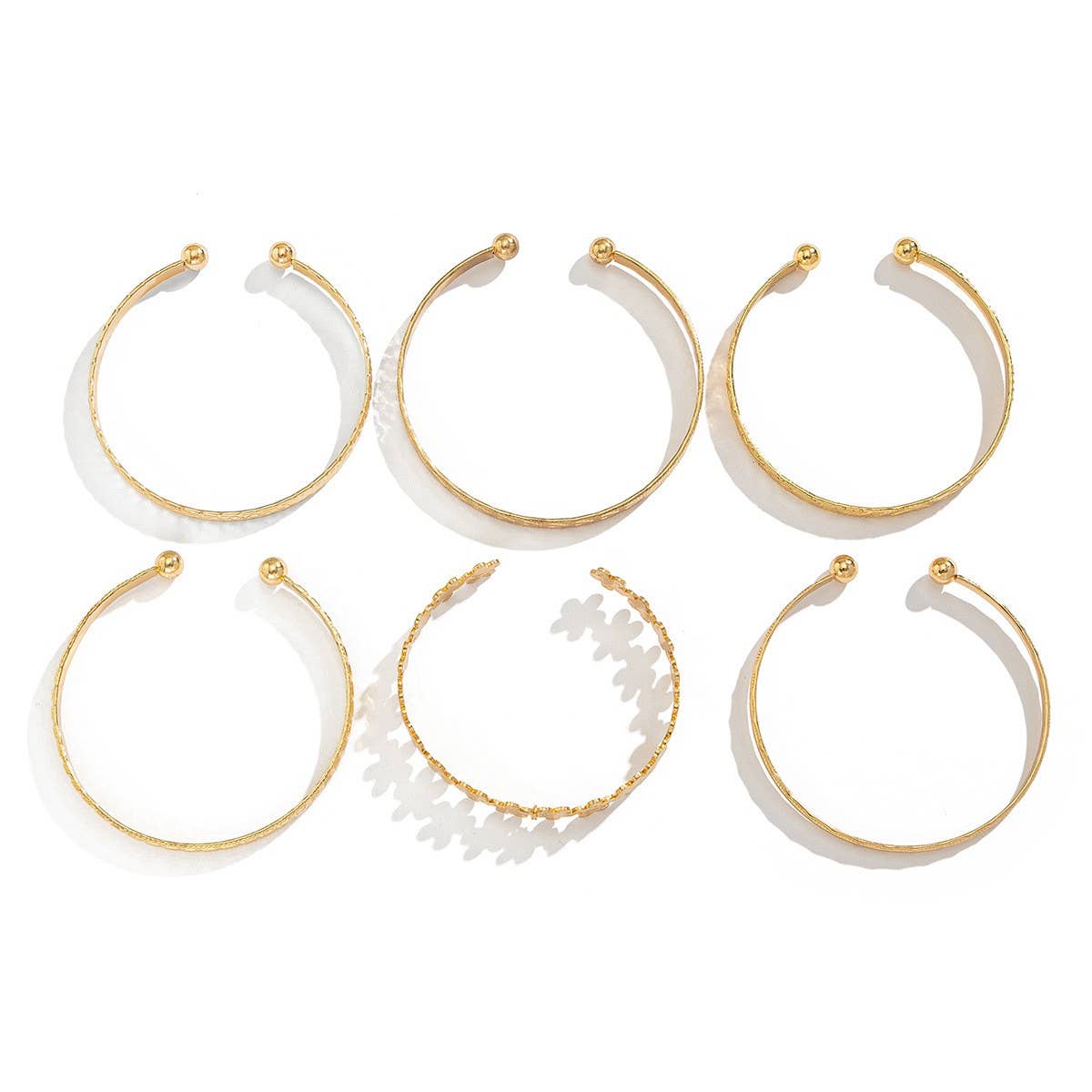 NEW FASHION METAL HEART SHAPE FLOWER BRACELET