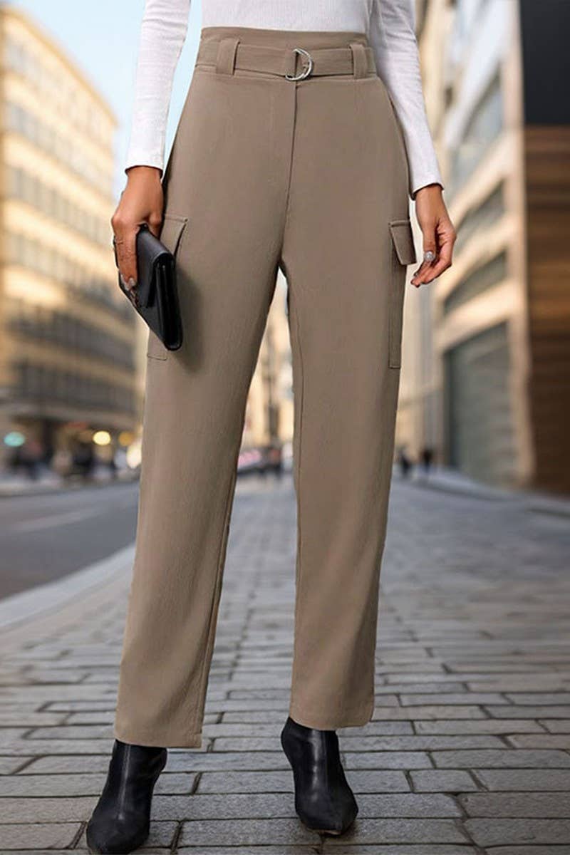 CWBLP0695_STYLISH CASUAL WITH POCKETS PANTS