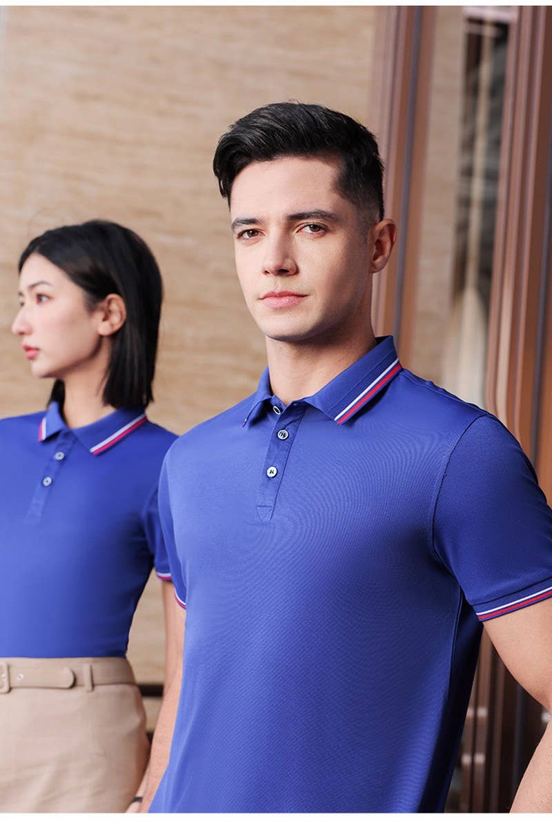 CWTBLS02424_WORKWEAR CUSTOM COLLARED SHORT SLEEVE POLO SHIRT