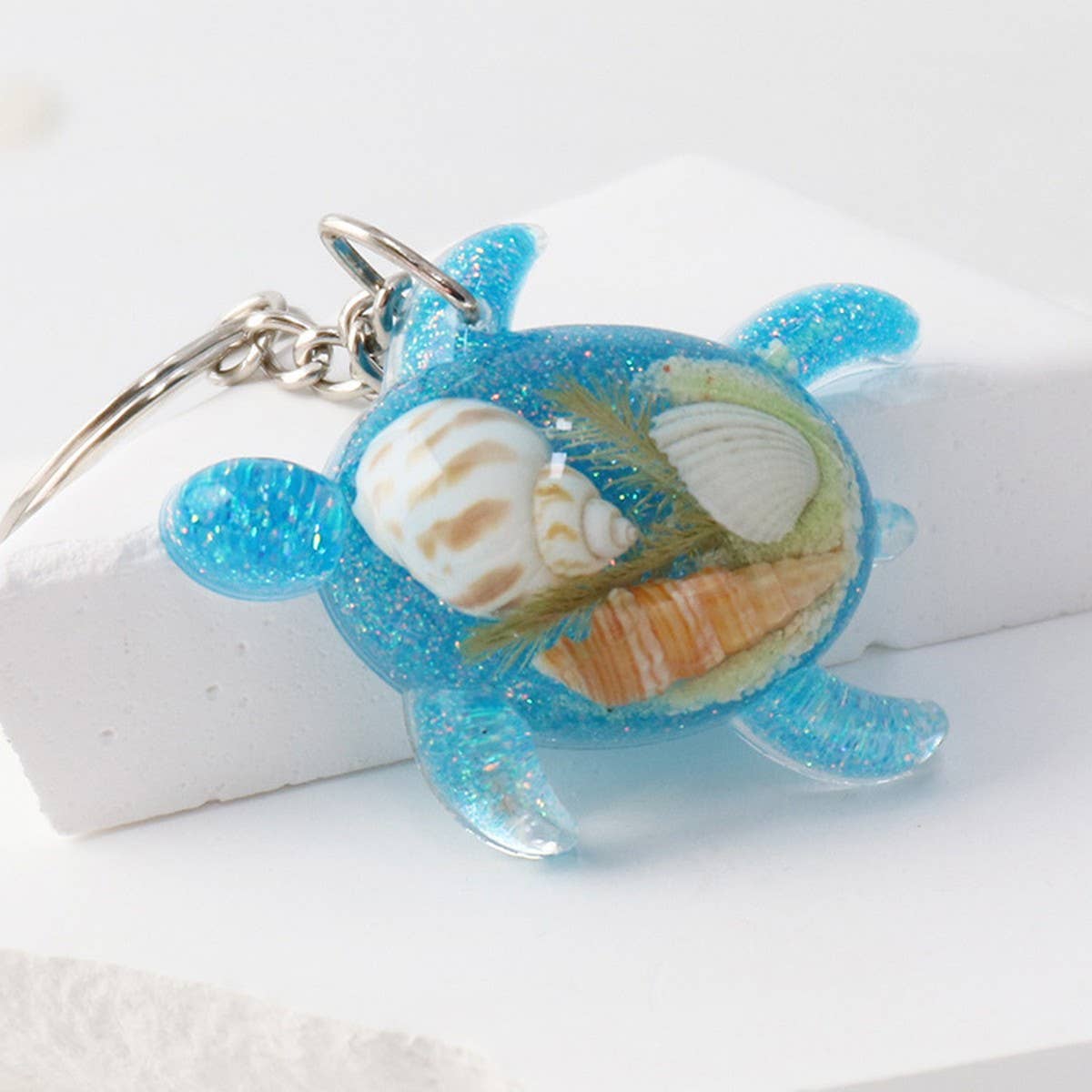 NEW SEASIDE CREATIVE TURTLE KEYCHAIN PENDANT