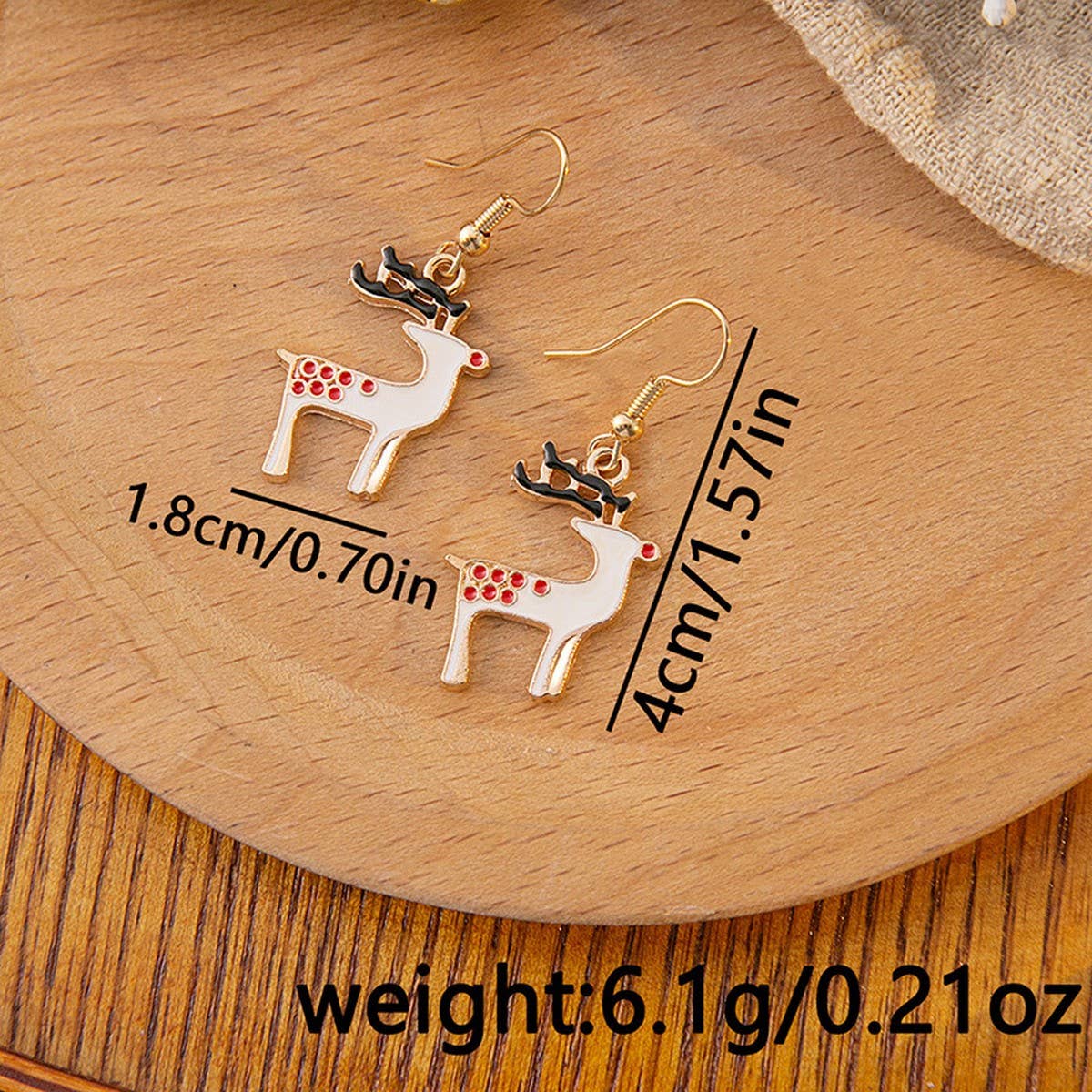 CHRISTMAS ELEMENT VERSATILE EARRINGS
