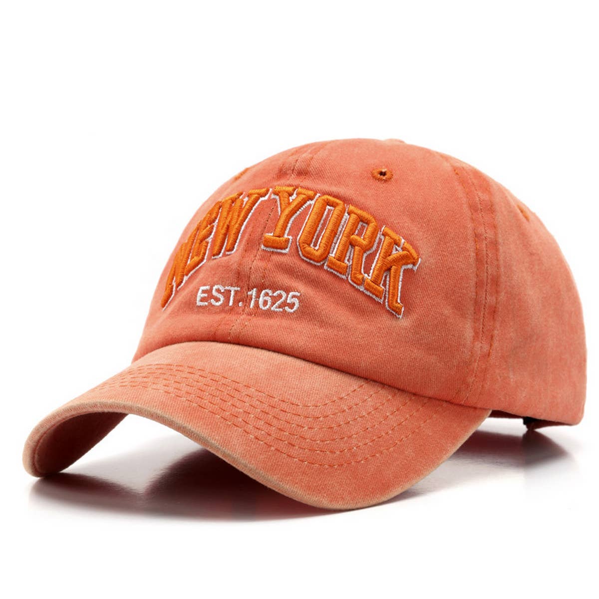 CWAH3229_NEWYORK COWBOY BASEBALL HAT WITH LETTERS
