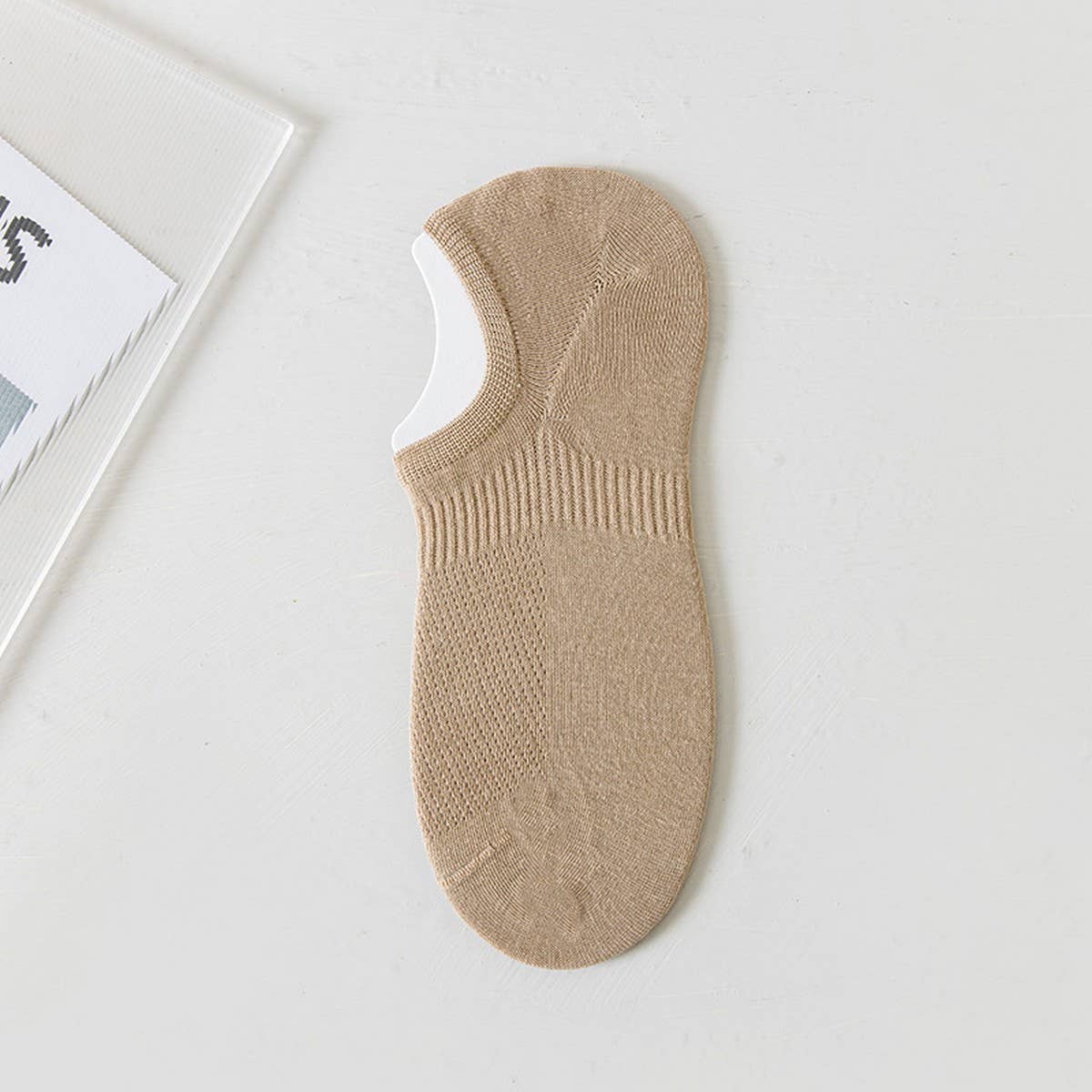MEN'S BONELESS MESH SHALLOW INVISIBLE SOCKS