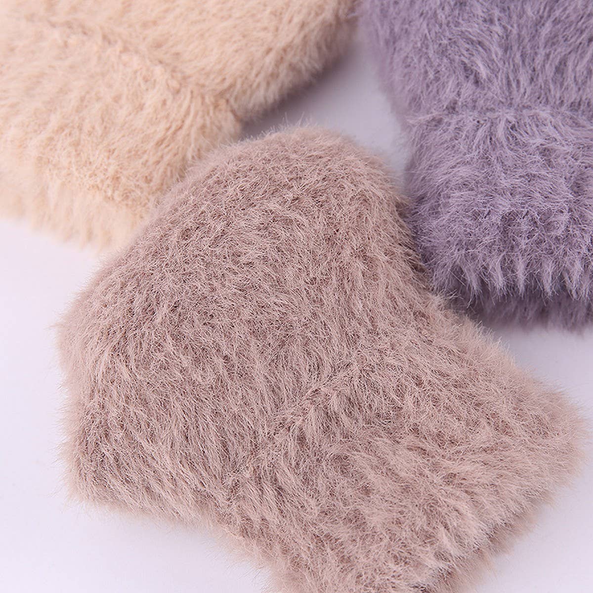 NEW WOMEN'S FLAP KNITTED FINGERLESS GLOVES_CWAG0247