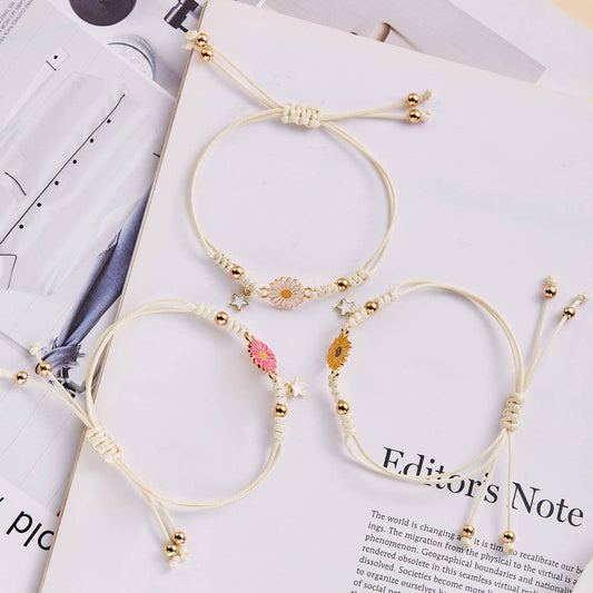 2024 NEW ALL-MATCH DAISY SUNFLOWER BRACELET_CWAJE2419