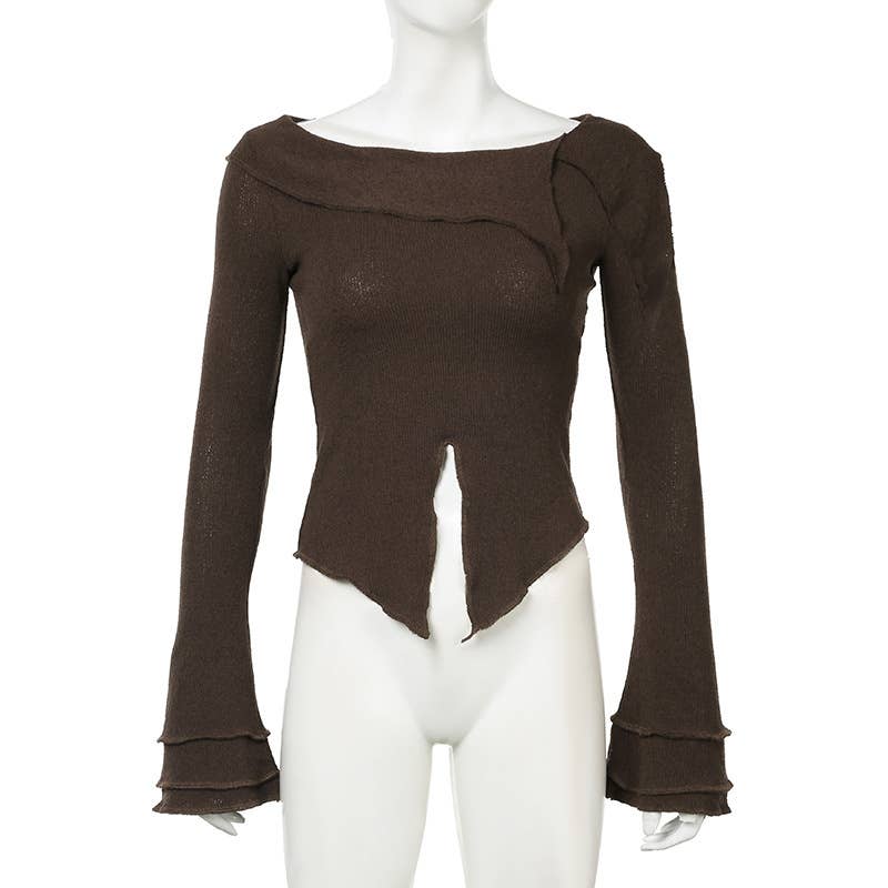 DO AN OLD DESIGN WITH HEM AND A LINE NECK SWEATER