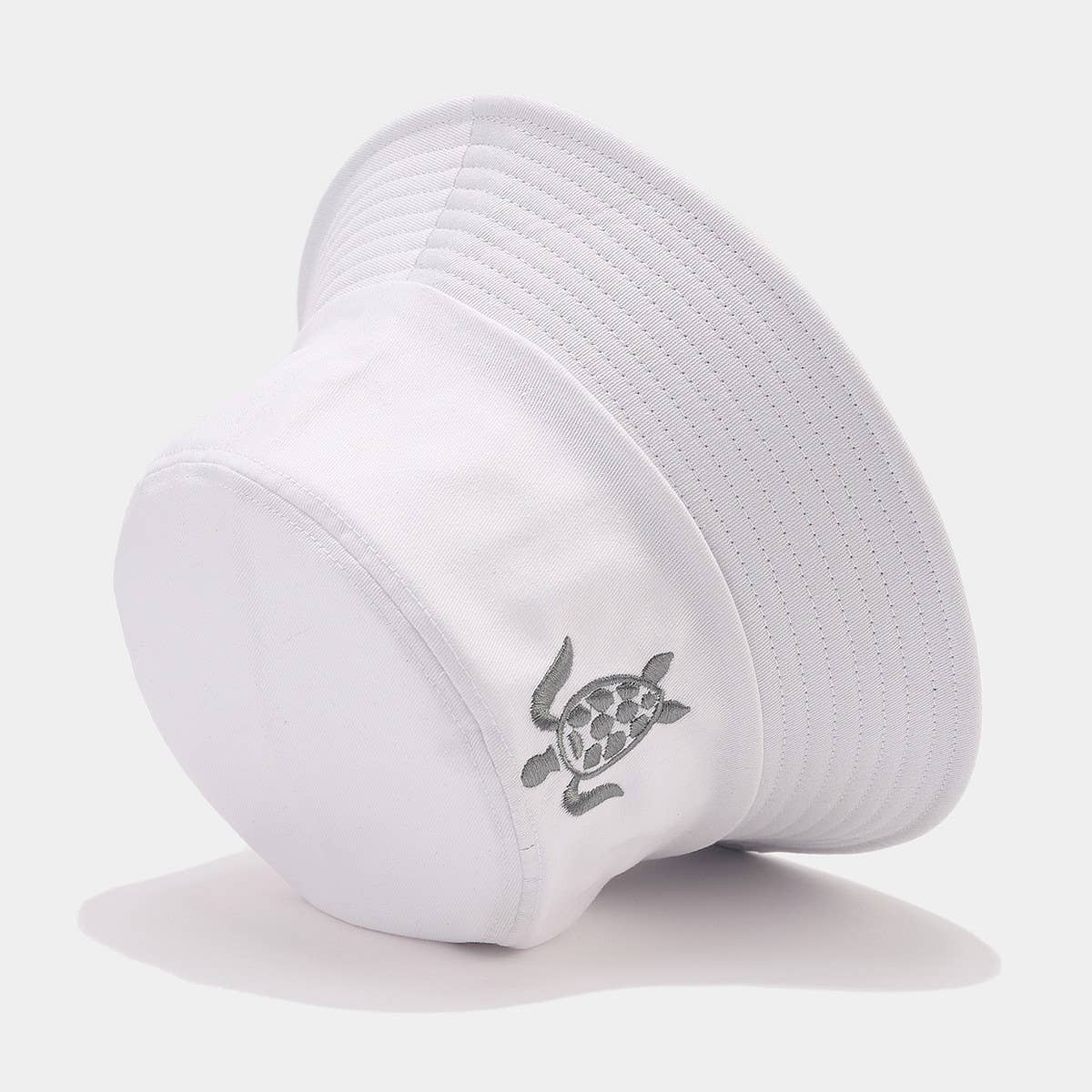 SUN PROTECTION VISOR EMBROIDERED BUCKET HAT_CWAH1570