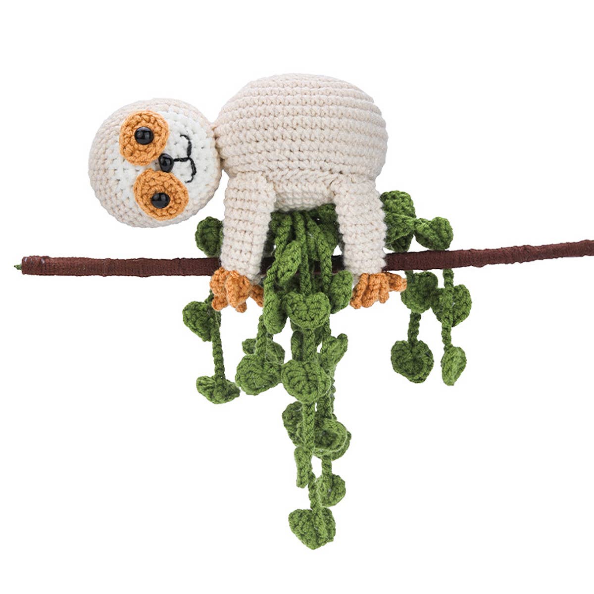 CUTE SLOTH CROCHET MATERIAL BAG