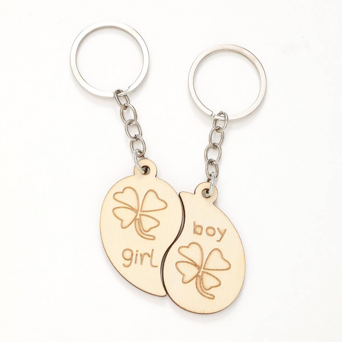 CREATIVE PENDANT WOODEN KEYCHAIN