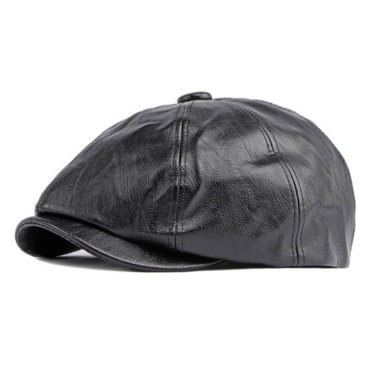 SPRING AND AUTUMN CASUAL RETRO FLAT CAP_CWAH1907