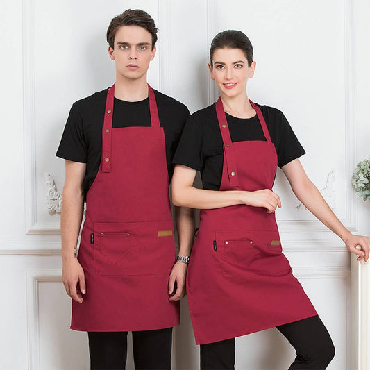 CWMM1813_Solid Color Pocket Working Home Apron