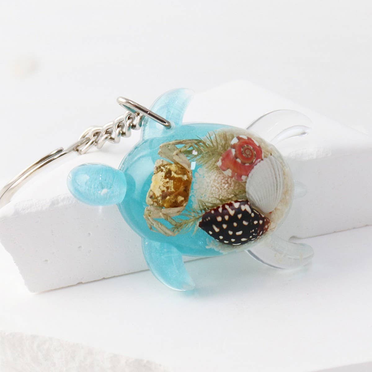 NEW SEASIDE CREATIVE TURTLE KEYCHAIN PENDANT