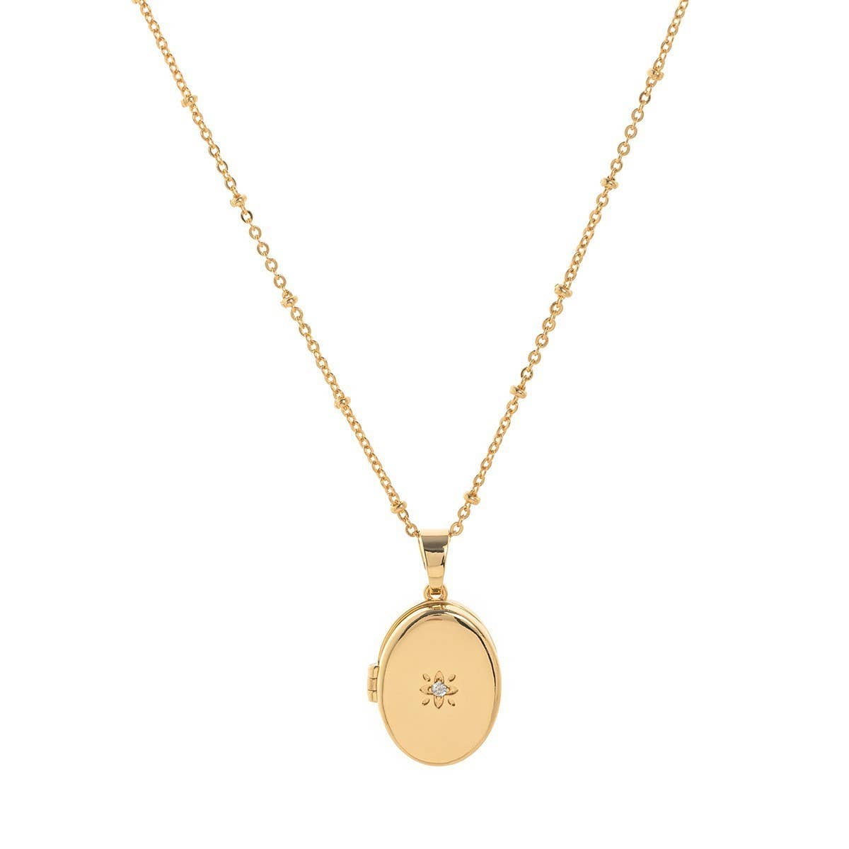 Heart Flower Album Pendant Necklace