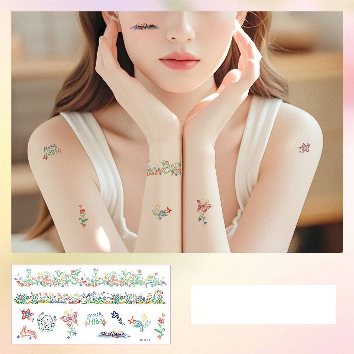 Cute Band Tattoo Stickers ? Waterproof for All