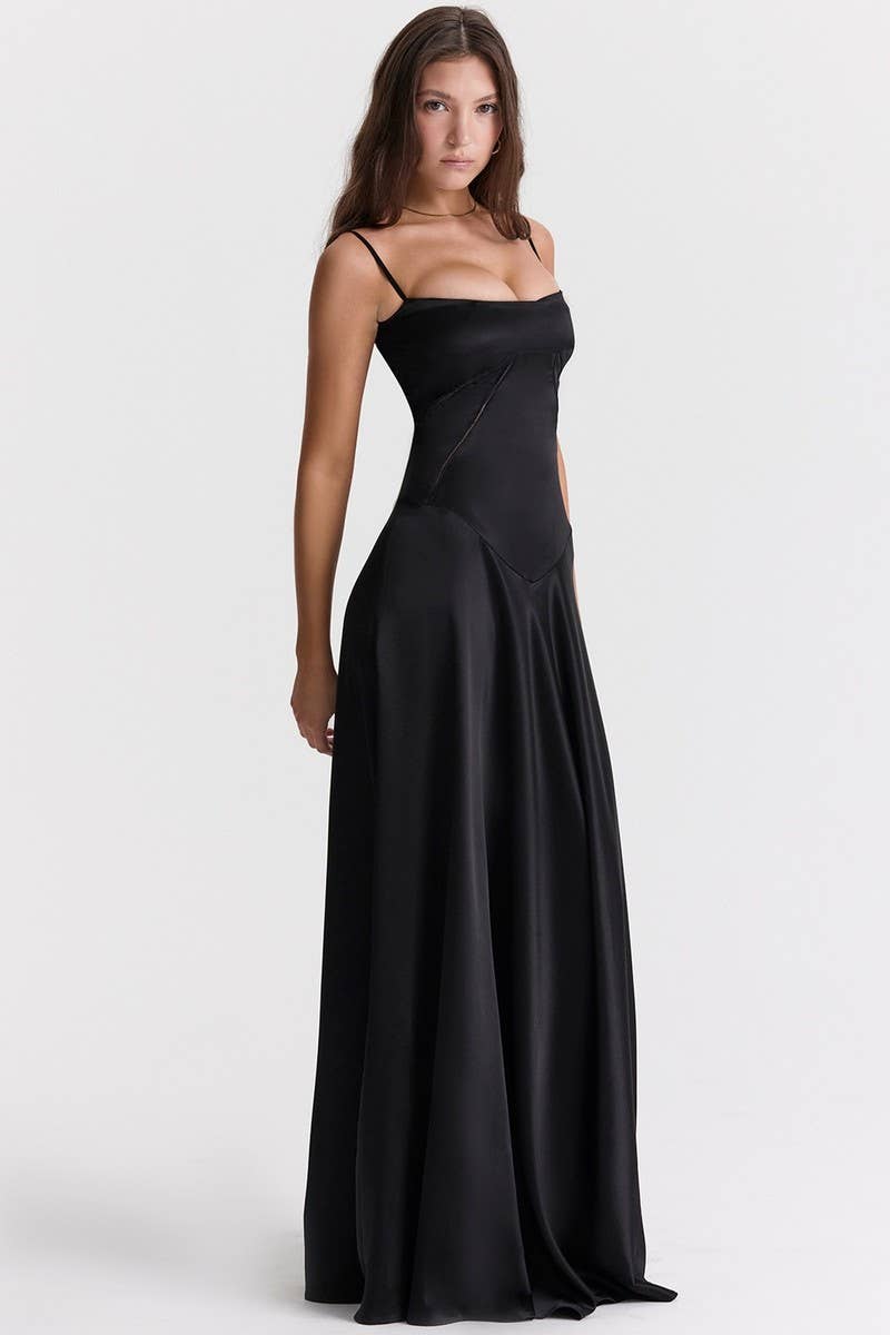 CWDMD5567_BACKLESS SPAGHETTI STRAP SLIM FIT EVENING GOWN