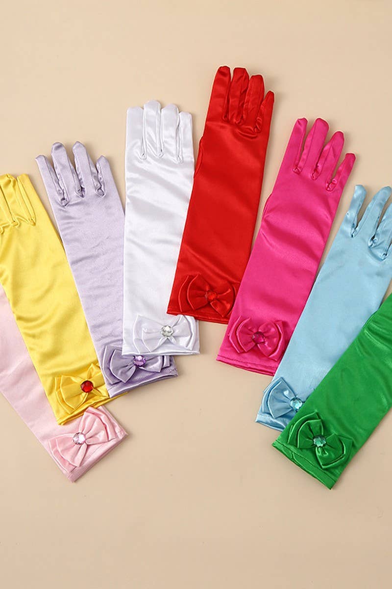 CWAG0290_KID PERFORMANCE PRINCESS ACCESSORIES SATIN GLOVES