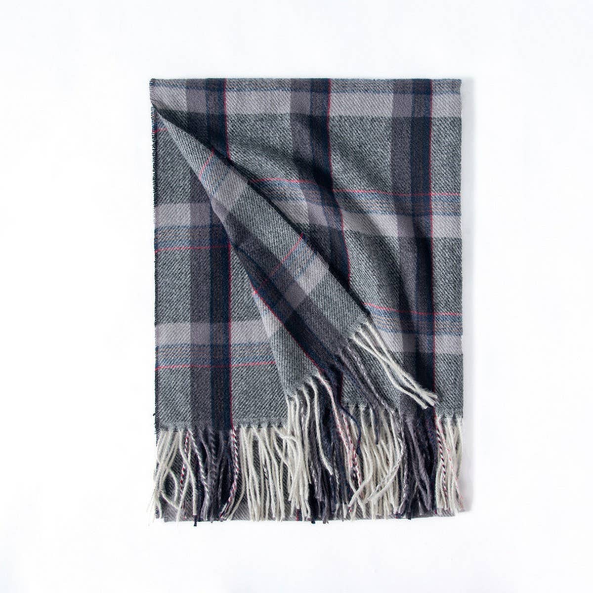 WINTER  SHAWL WRAPS BIG GRID SOFT BLANKET SCARFS