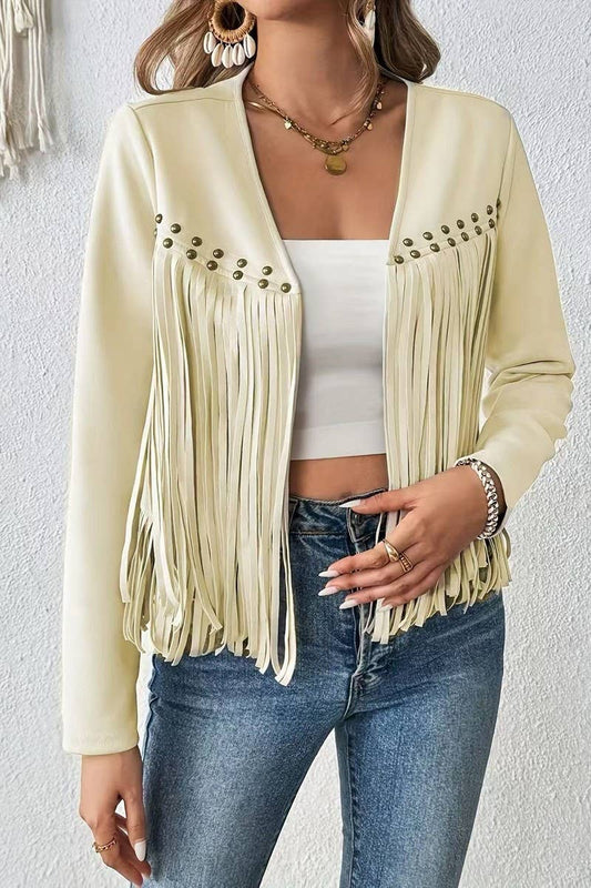 CWOCAL2297_NEW BUTTONLESS MID-LENGTH CARDIGAN