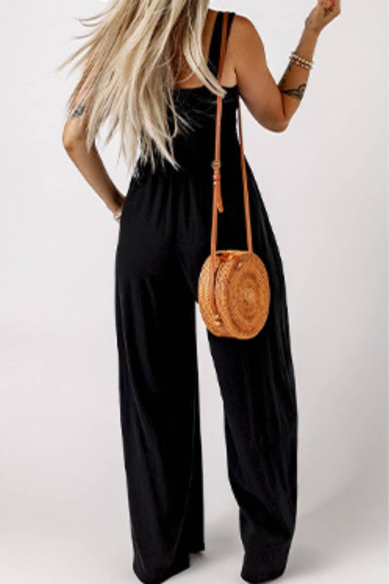 CWSJS1093_HIGH-WAISTED JUMPSUITS WITH SLEEVELESS SUSPENDERS